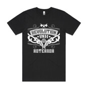 Revolution Ink Manaia Filagree Logo - Mens Block T shirt