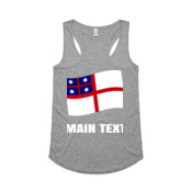Whakaminenga Custom - Womens Yes Racerback Singlet